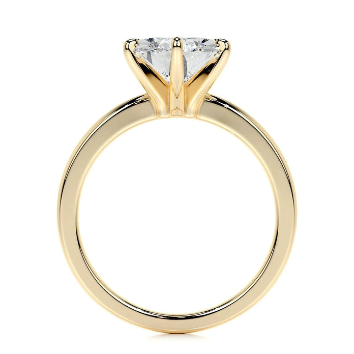 5 Carat Pear Cut Diamond Engagement Ring - Raphana Jewellery