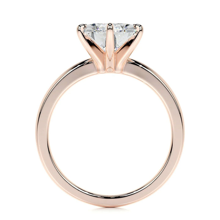 5 Carat Pear Cut Diamond Engagement Ring - Raphana Jewellery