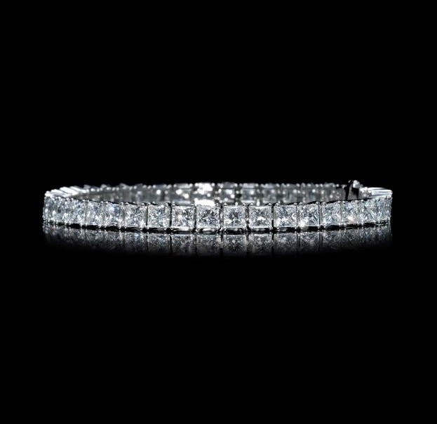 Bracelet gemstone or diamond - Raphana Jewellery 