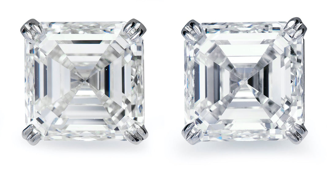 Diamond Stud Earrings - Raphana Jewellery