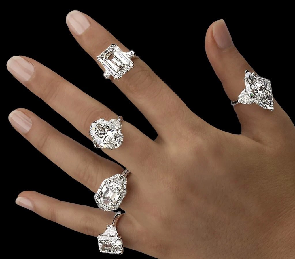 Emerald Cut Diamond NZ - Raphana Jewellery 