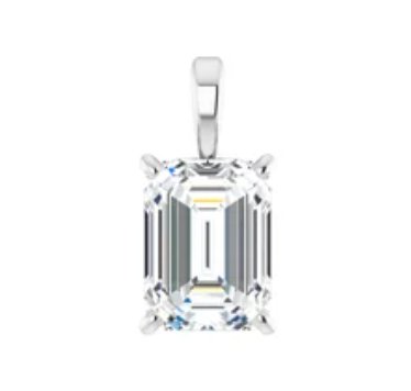 Emerald Diamond Pendants - Raphana Jewellery