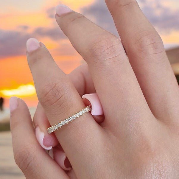 Eternity Wedding Bands - Raphana Jewellery