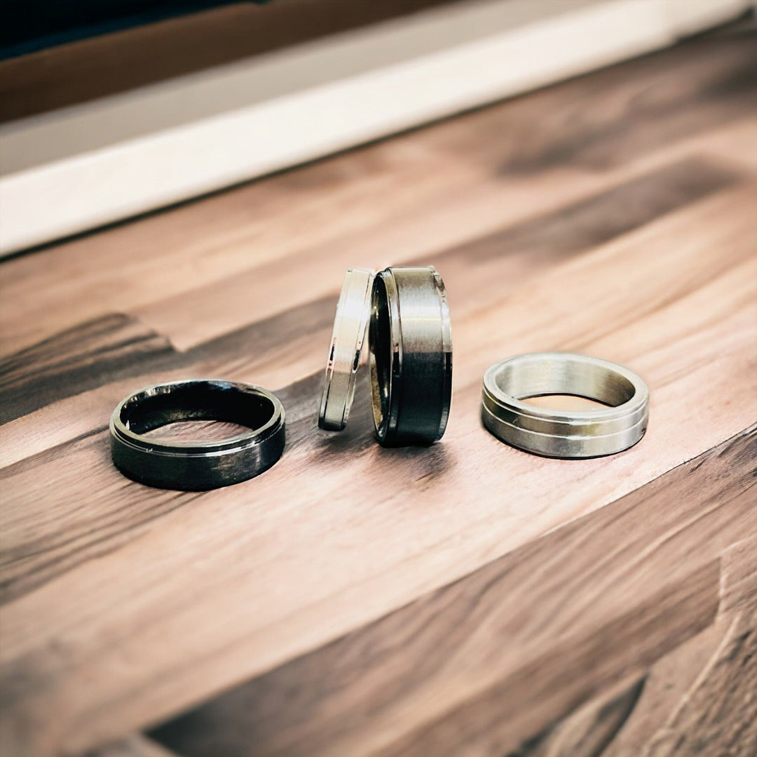 Men's Wedding Bands - Raphana Jewellery