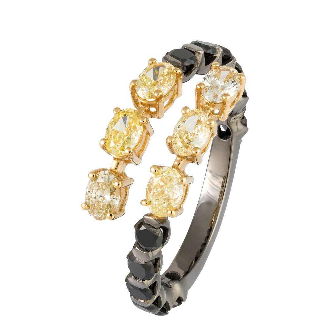 Mixed Metals Two Tone Gemstones Rings & Jewellery - Raphana Jewellery
