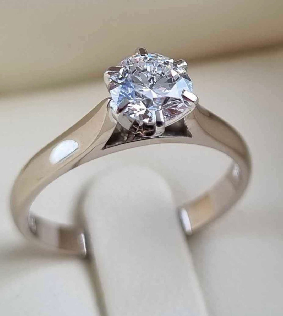 Moissanite Engagement Rings - Raphana Jewellery
