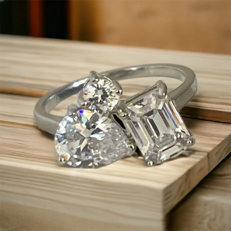 Natural Diamond Engagement Rings - Raphana Jewellery