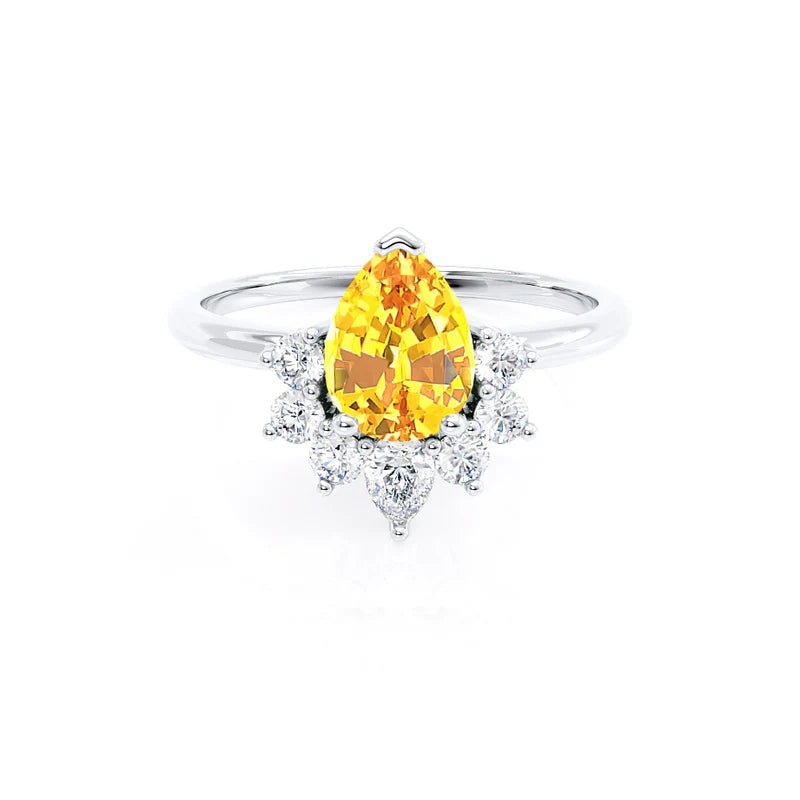 Pear Shaped Gemstone Rings & Jewellery - Raphana Jewellery