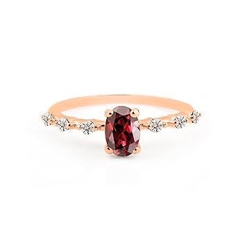 Rose Gold Gemstone Rings & Jewellery - Raphana Jewellery