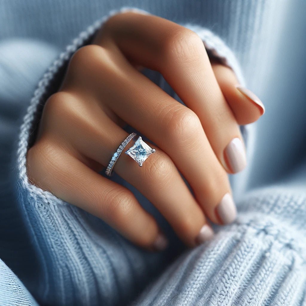 Side Stones Engagement Rings - Raphana Jewellery