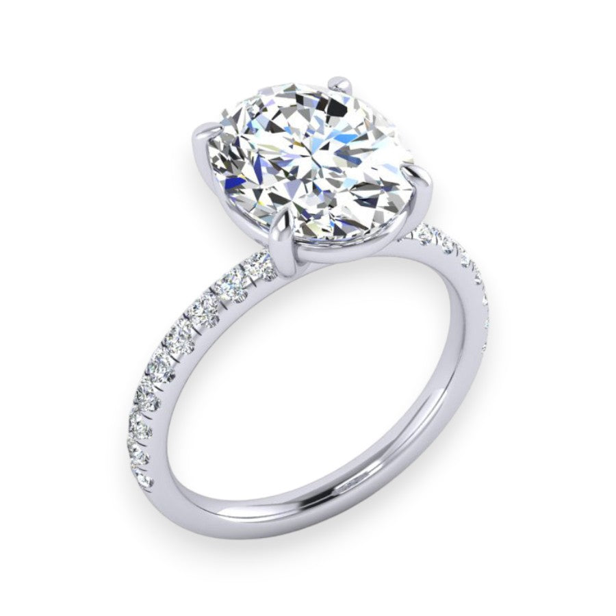 Sidestone Rings - Raphana Jewellery 