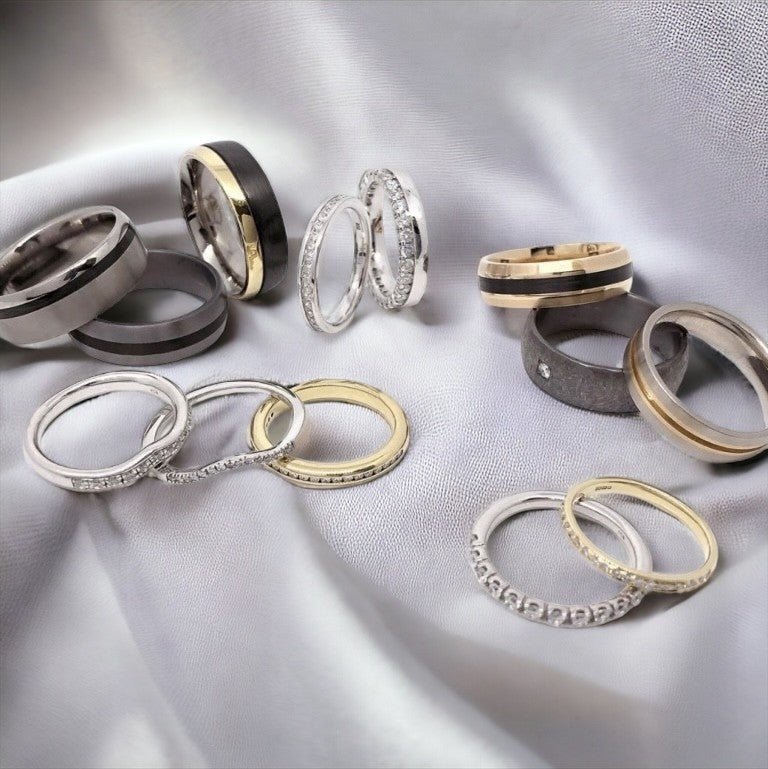 Tungsten Men's Wedding Bands - Raphana Jewellery
