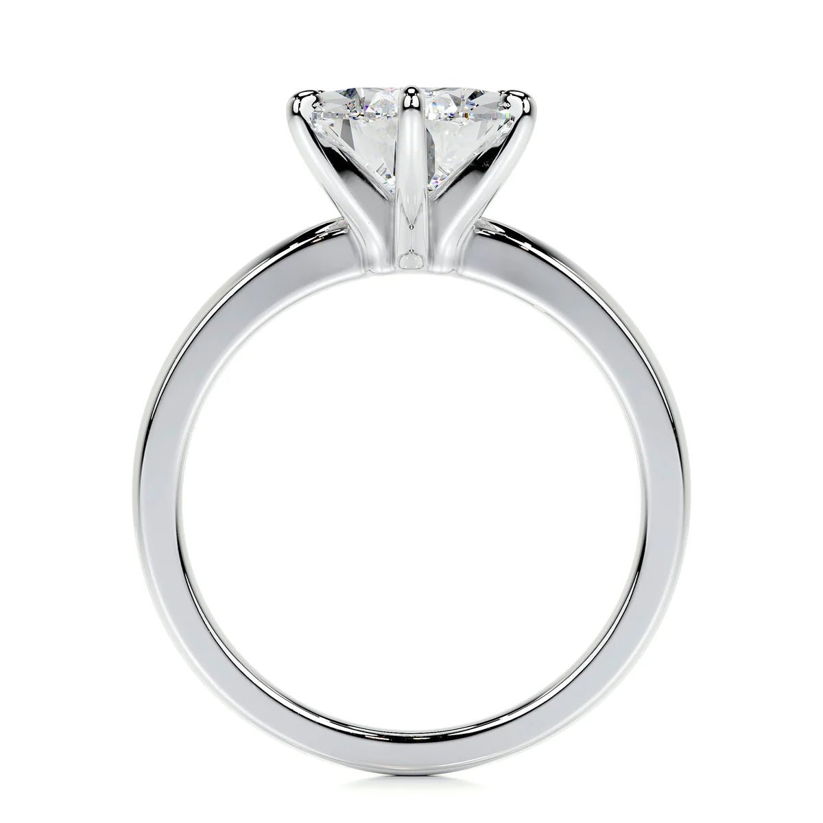 5 Carat Pear Cut Diamond Engagement Ring - Raphana Jewellery