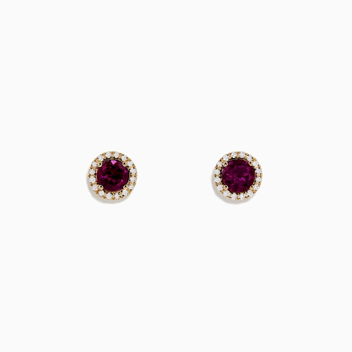Isabel - Garnet Earrings - Raphana Jewellery