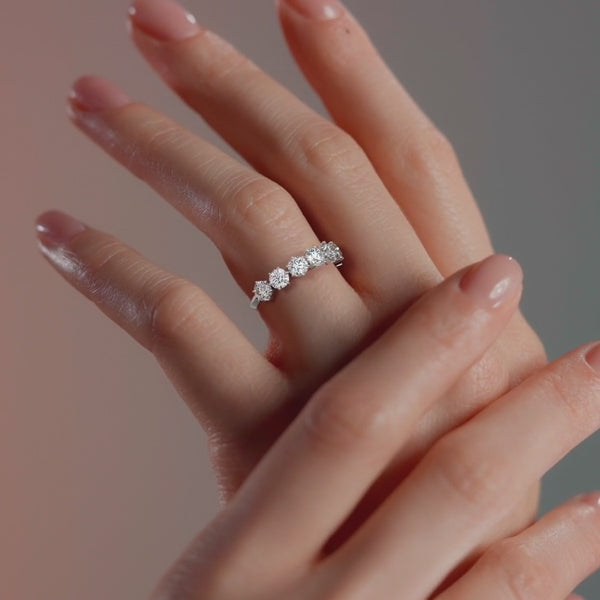 Seven Stone Diamond Ring