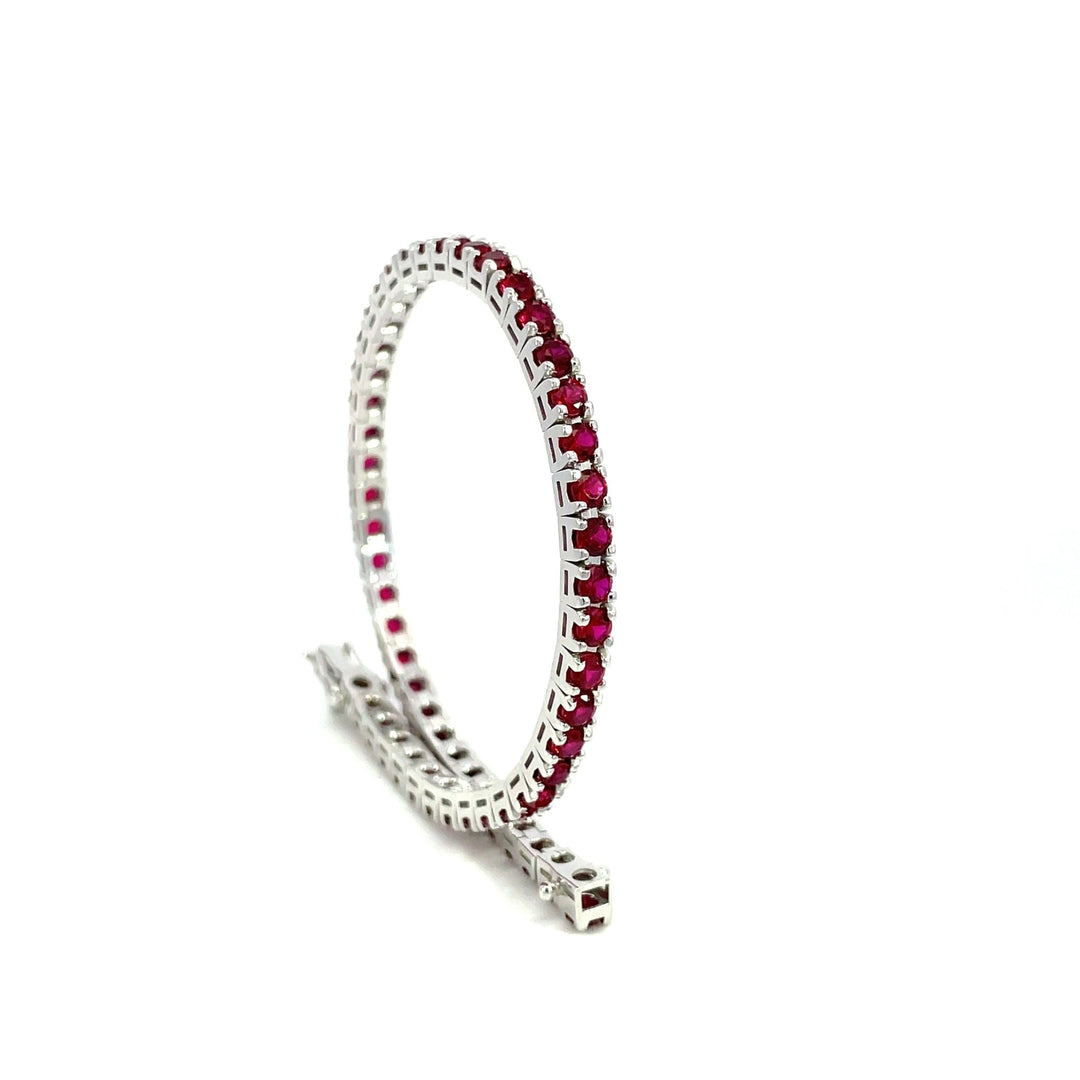 Tennis Bracelet - Ruby - Raphana Jewellery