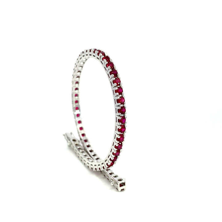 Tennis Bracelet - Ruby - Raphana Jewellery