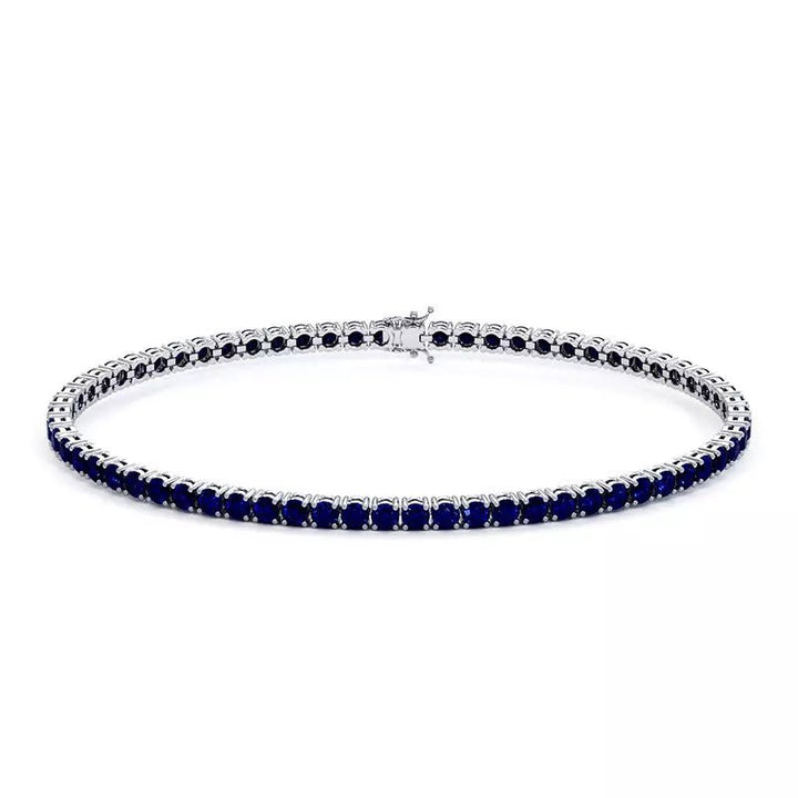 Tennis Bracelet - Sapphire - Raphana Jewellery