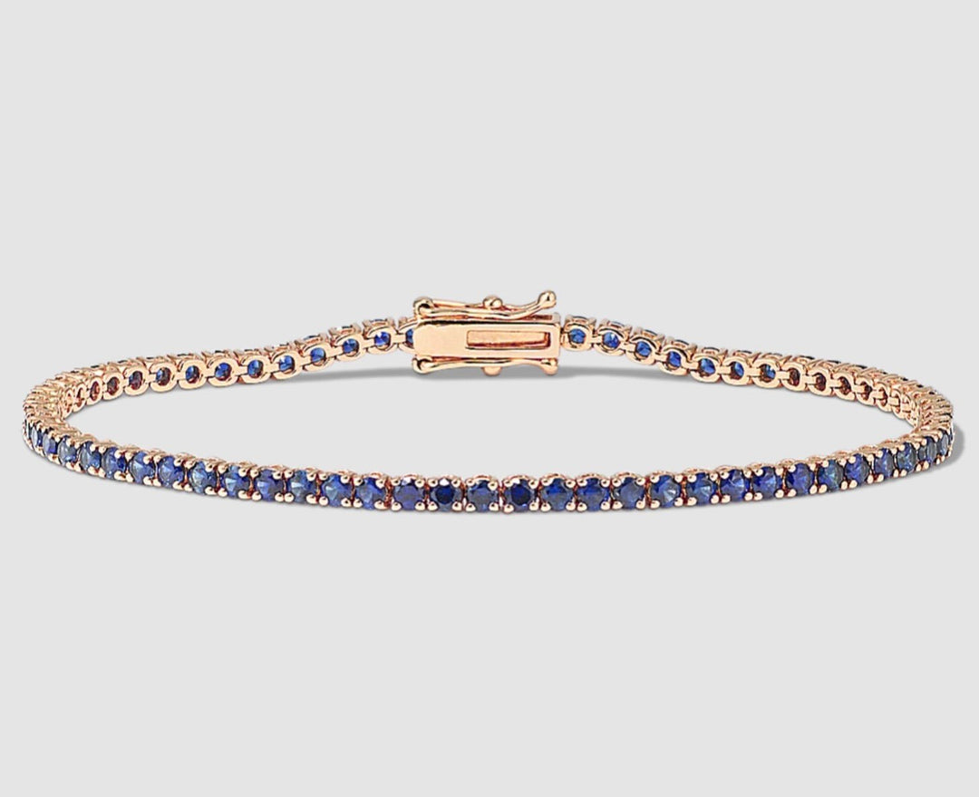 Tennis Bracelet - Sapphire - Raphana Jewellery