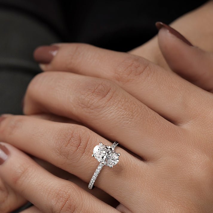 1.71 Engagement ring with a GIA Certified 1.5ct I/vs1 Center |  DiamondDirectBuy.com
