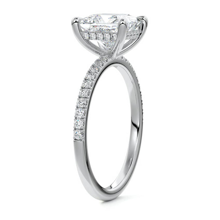 Georgina 1.5CT Princess Cut Engagement Ring - Raphana Jewellery
