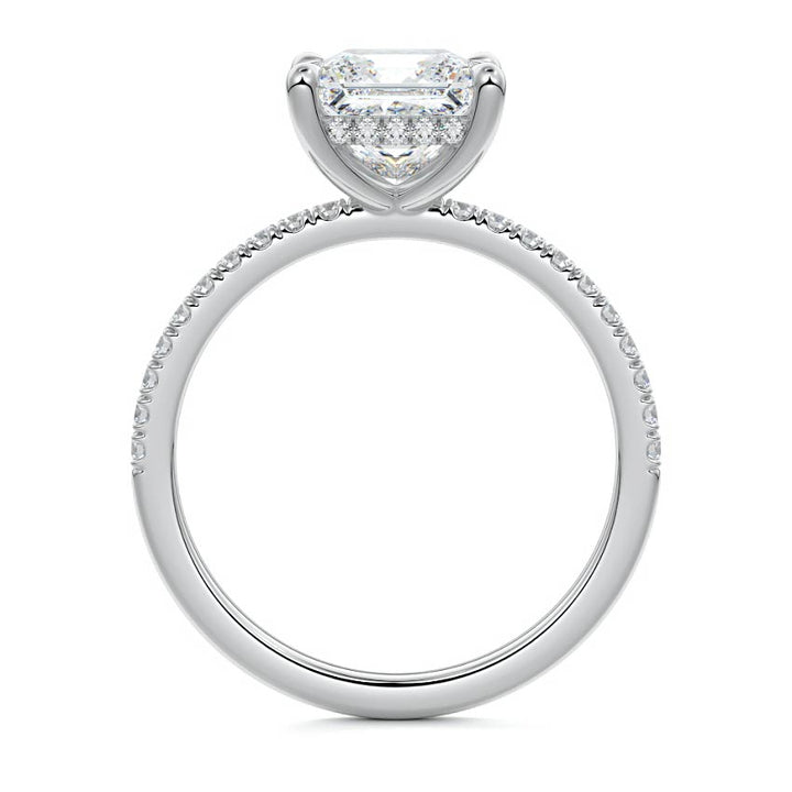 Georgina 1.5CT Princess Cut Engagement Ring - Raphana Jewellery
