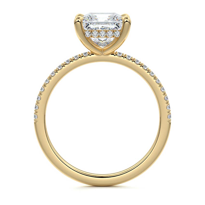 Georgina 1.5CT Princess Cut Engagement Ring - Raphana Jewellery