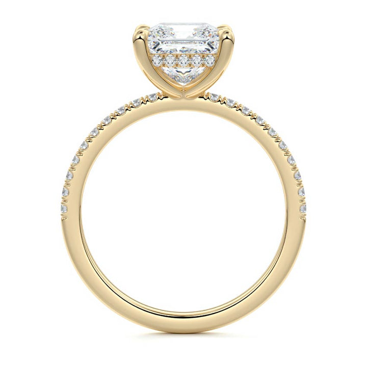 Georgina 1.5CT Princess Cut Engagement Ring - Raphana Jewellery