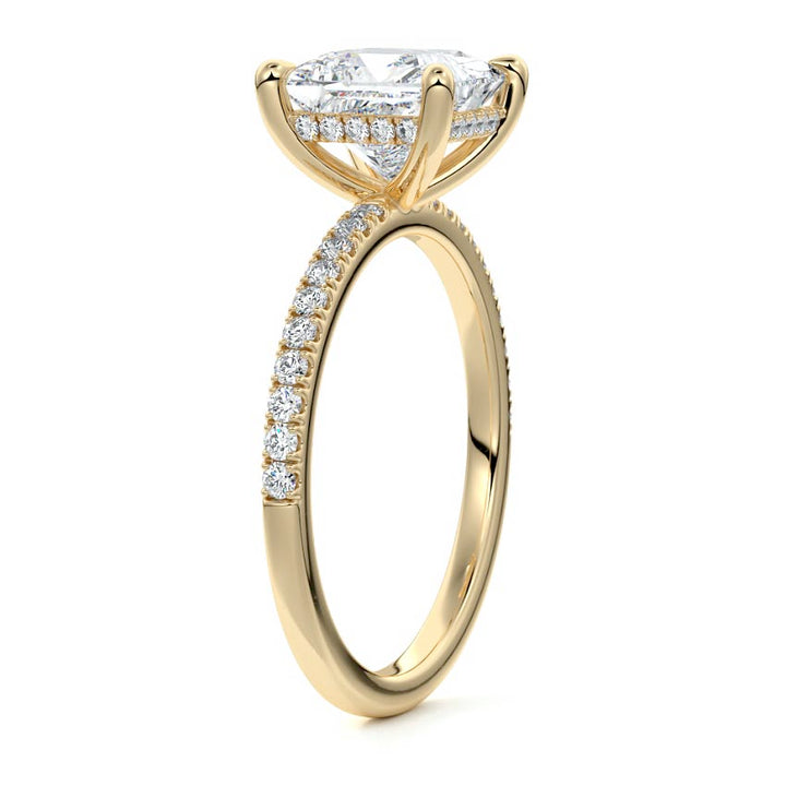 Georgina 1.5CT Princess Cut Engagement Ring - Raphana Jewellery