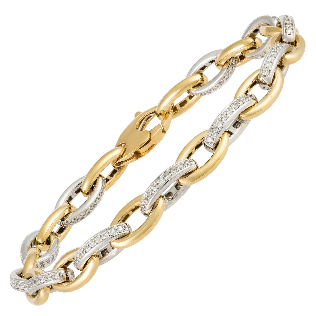 Monique Diamond Chain Bracelet - Raphana Jewellery