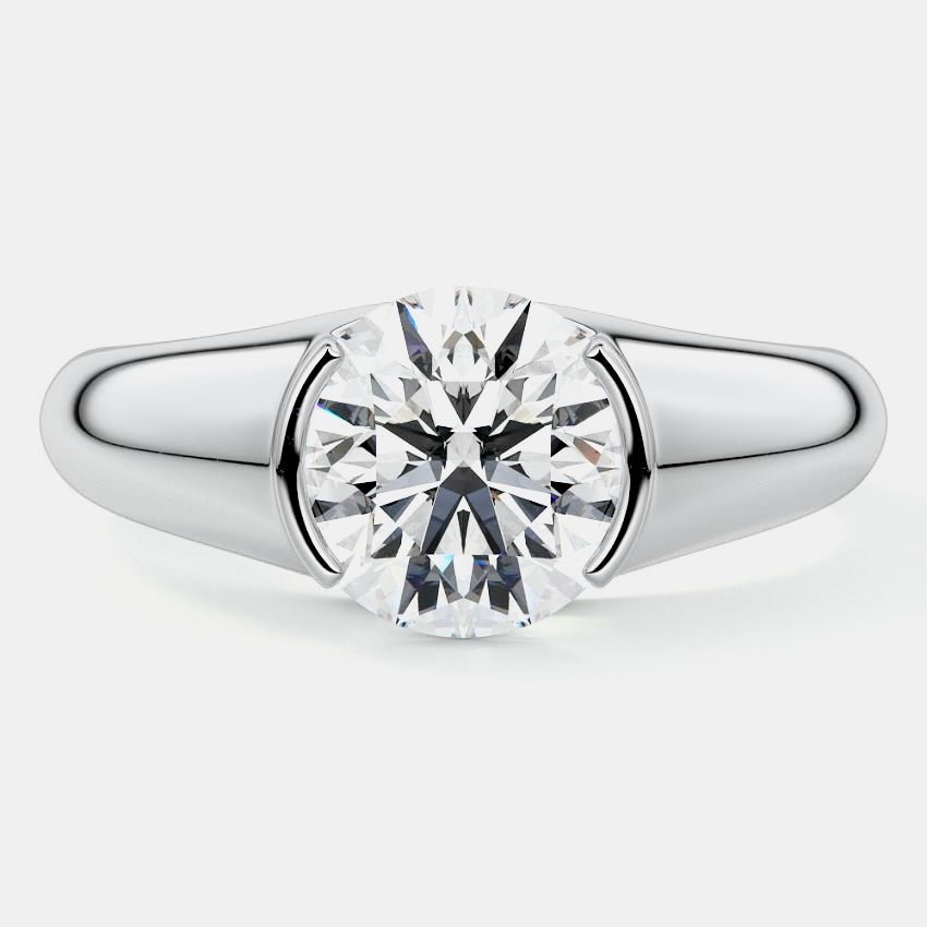 Noelle Solitaire Engagement Ring - Raphana Jewellery